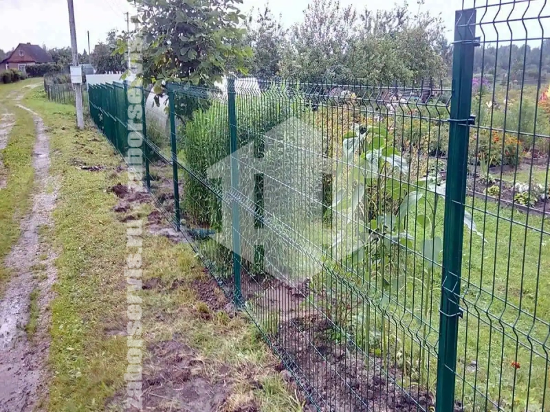 3D заборы для частного дома 50 метров 4 мм