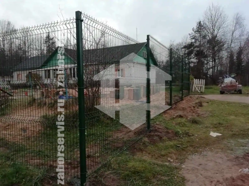 Забор из сварной сетки 85 метров